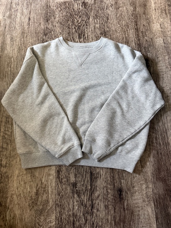 American Eagle Outfitters Jackets & Blazers - Classic women Crewneck Sweatshirt - Light Gray